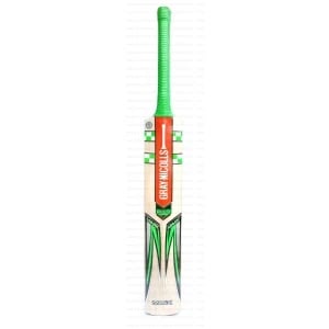 GN MAAX 4 cricket bat with green gip and read stickers Gray Nicolls MAAX GN4 Cricket Bat
