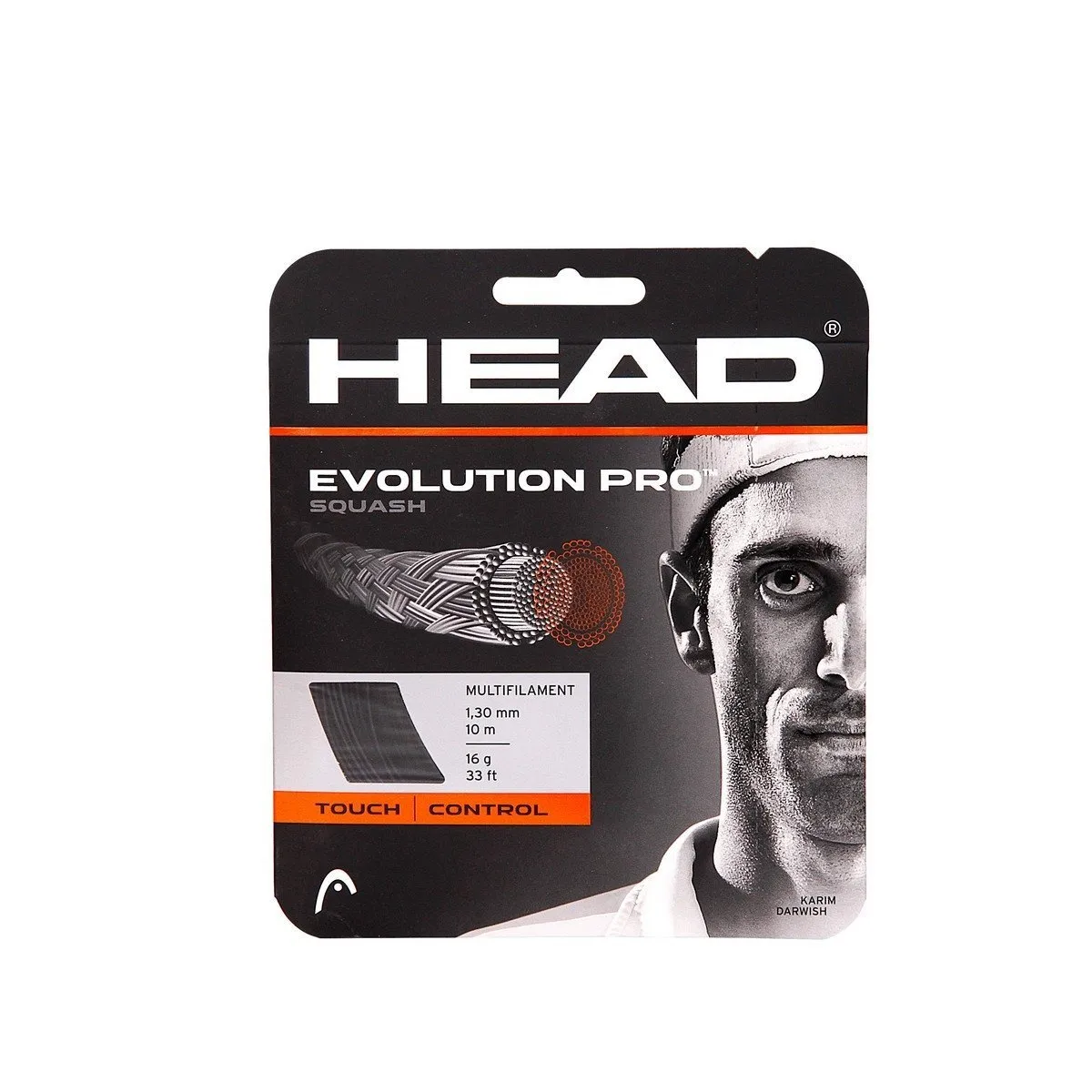 1.30mm Head Evolution Pro Squash String 16 
