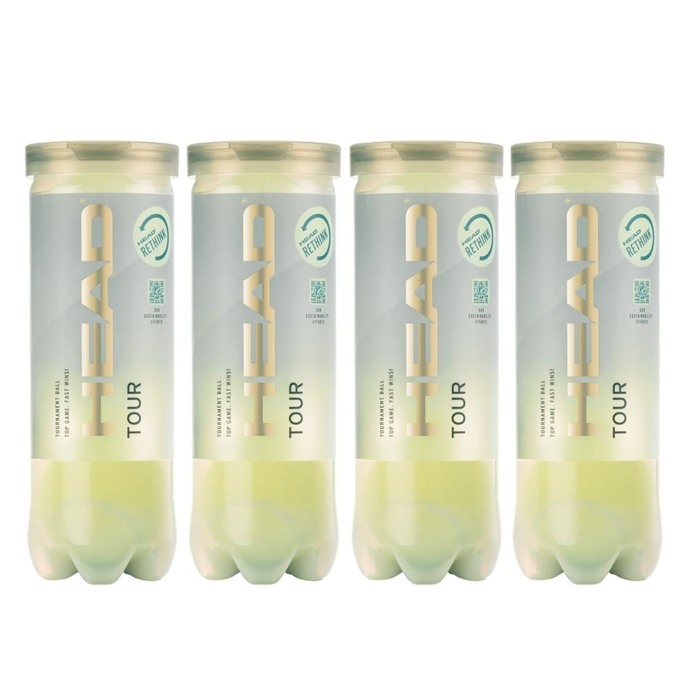 Head Tour Tennis Balls (12 Balls) 