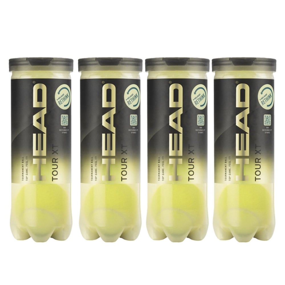 Head Tour XT Tennis Balls (12 Balls) 