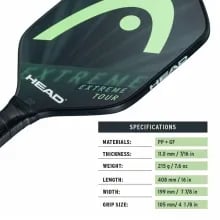 Head Extreme Tour Pickleball Paddle Head Extreme Tour Pickleball Paddle