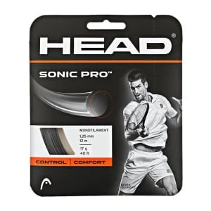 Head Sonic Pro Tennis String - Black Head Sonic Pro Tennis String - Black