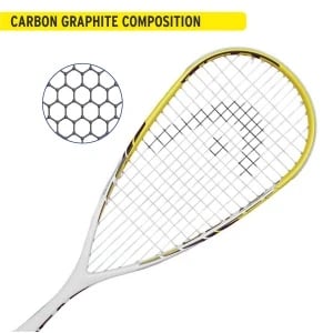 Head Microgel Blast Squash Racket Head Microgel Blast Squash Racket