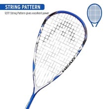 Head Microgel 125 Squash Racket Head Microgel 125 Squash Racket