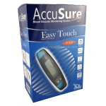 AccuSure Easy Touch Blood Glucose Monitoring with 25 Strips