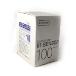 100 Test Strips of Arkray Glucocard 01 Sensor Meter