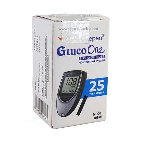25 Test Strips of Dr. Morepen GlucoOne Sugar Meter (BG-03)