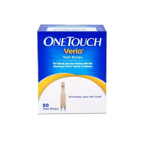 50 Test Strips for One Touch Verio Flex Meter
