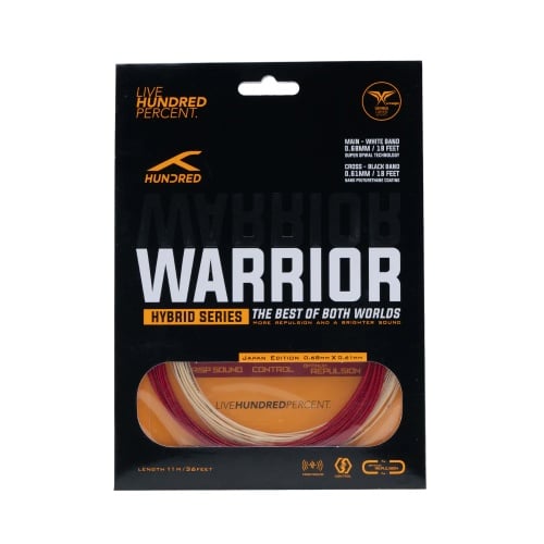 Hundred Hybrid Warrior Badminton String