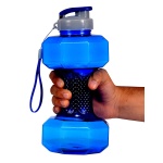 iShake 1.5 Liter Dumbbell Shape Gallon Water Bottle