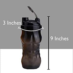 iShake Ripped 6 Pack Shaker Bottle iShake Ripped 6 Pack Shaker Bottle