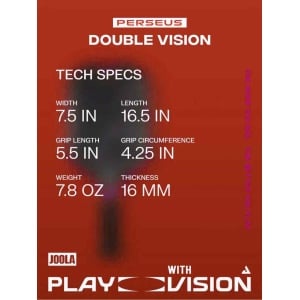 JOOLA Perseus Double Vision Pickleball Paddle