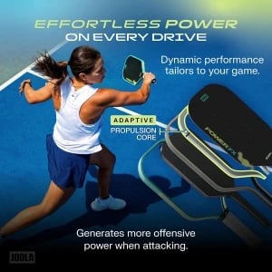 joola perseus pro v paddle JOOLA Perseus Power FX 16mm daydream pickleball paddle