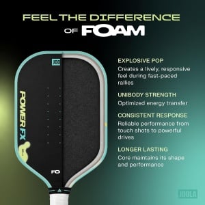 joola perseus pro v paddle JOOLA Perseus Power FX 16mm daydream pickleball paddle