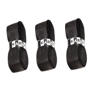 Karakal PU Supergrip BLACK - Pack of 3 Grips Karakal PU Supergrip BLACK - Pack of 3 Grips