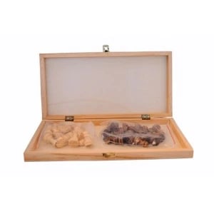 Konex Chess - 32 Wooden Pieces, Wooden Chess Board - 11 x 11 inch Konex Chess - 32 Wooden Pieces, Wooden Chess Board - 11 x 11 inch