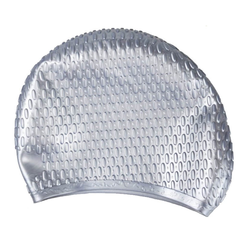 Skidproof Bubble Silicone Swim Cap - Assorted