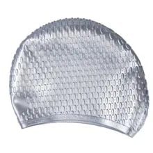 Skidproof Bubble Silicone Swim Cap - Assorted