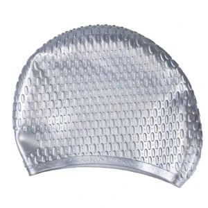 Skidproof Bubble Silicone Swim Cap - Assorted Skidproof Bubble Silicone Swim Cap - Assorted