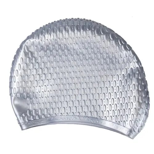 Skidproof Bubble Silicone Swim Cap - Assorted