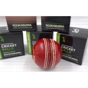 Kookaburra County League Ball Cricket Balls - Pack of 6