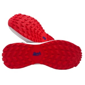 Kookaburra Pro 2.0 Rubber Cricket Shoes — White / Red / Navy