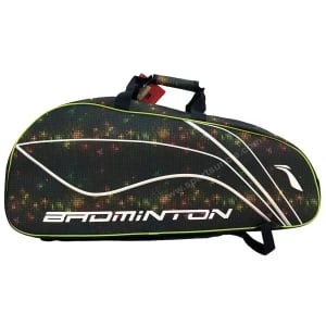 LiNing 9 in 1 Space Lime Badminton KitBag LiNing 9 in 1 Space Lime Badminton KitBag