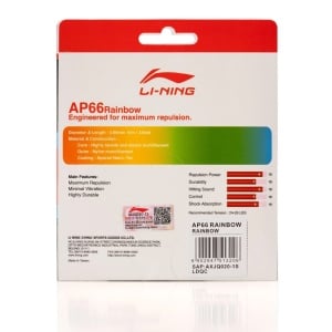 Lining AP 66 Rainbow Badminton String Lining AP 66 Rainbow Badminton String