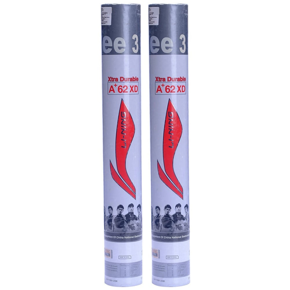 Lining A+62 XD Feather Shuttlecock (Pack of 2)
