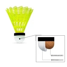 Lining Bolt Pro Green Cap Shuttlecock - Yellow Lining Bolt Pro Green Cap Shuttlecock - Yellow