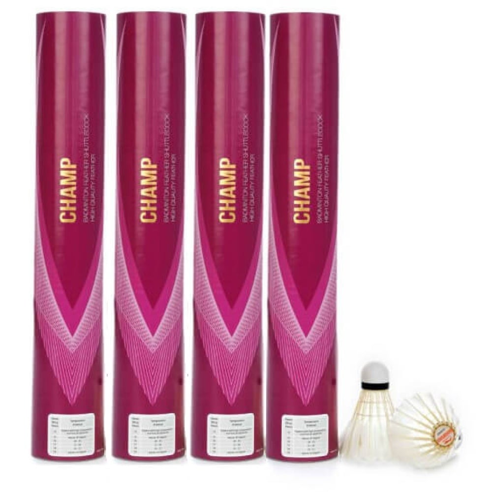 Li-ning Champ Feather Shuttlecock (Pack of 4)