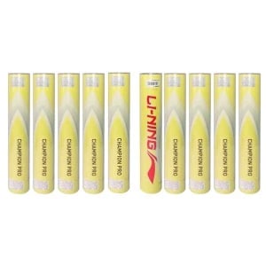 LiNing Champion Pro Feather Shuttlecock (Pack of 10) LiNing Champion Pro Feather Shuttlecock (Pack of 10)