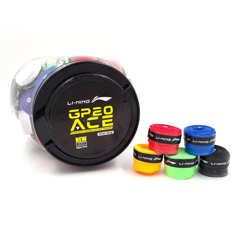 Li-Ning GP20 ACE Badminton Grip (Pack Of 5)