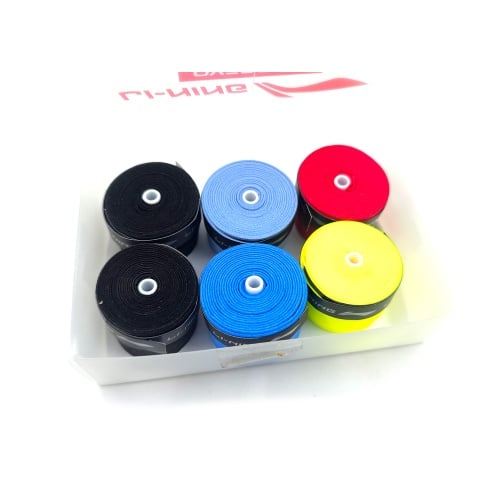 LiNing GP 25 Badminton Over grip (Pack of 6)