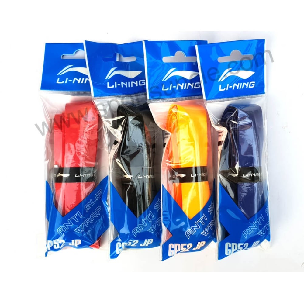 LiNing GP 52 JP Badminton Replacement grip (Pack of 4)