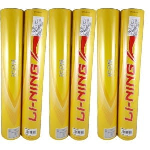 Lining Icon Feather Shuttlecock (Pack of 6)