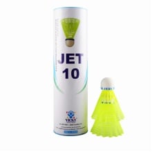 Vicky Jet 10 Nylon Shuttlecock Yellow