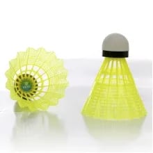 Vicky Jet 350 Nylon Shuttlecock Yellow (Pack of 2) Vicky Jet 350 Nylon Shuttlecock Yellow (Pack of 2)