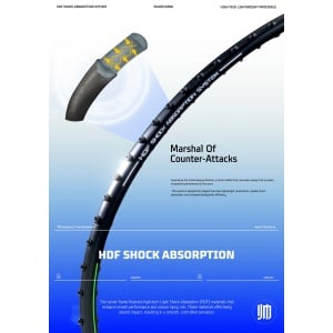 Lining Turbo Charging Marshal Badminton Racket Lining Turbo Charging Marshal Badminton Racket