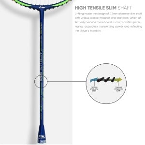 LiNing Wind Lite 900 Badminton Racket - 80g