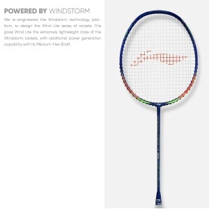 LiNing Wind Lite 900 Badminton Racket - 80g