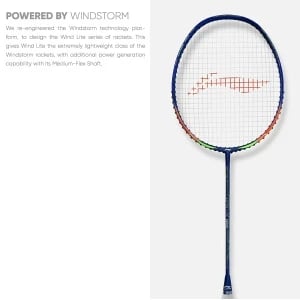 LiNing Wind Lite 900 Badminton Racket - 80g LiNing Wind Lite 900 Badminton Racket - 80g