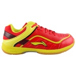 Li-Ning Play Badminton Shoes - Red/Yellow