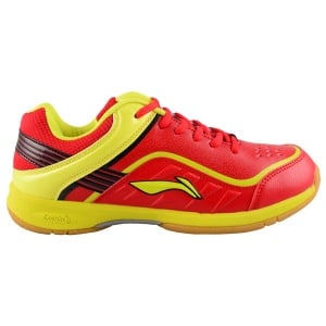 Li-Ning Play Badminton Shoes - Red/Yellow Li-Ning Play Badminton Shoes - Red/Yellow