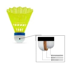 Lining Swift X100 Shuttlecock - Yellow Lining Swift X100 Shuttlecock - Yellow