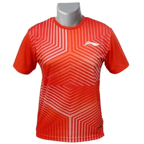 LiNing Turbo Dri Matrix Design Round Neck Tshirt