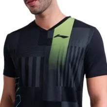 LiNing Stroke V Neck Tshirt LiNing Stroke V Neck Tshirt