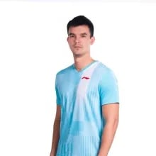 LiNing Stroke V Neck Tshirt LiNing Stroke V Neck Tshirt