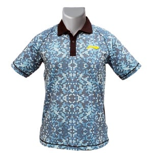LiNing Collar Dot Mosaic Sublimation Tshirt