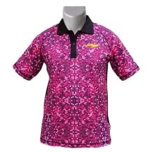 LiNing Collar Tshirt LiNing Collar Dot Mosaic Sublimation Tshirt